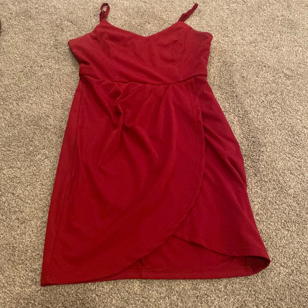 Maroon Dress